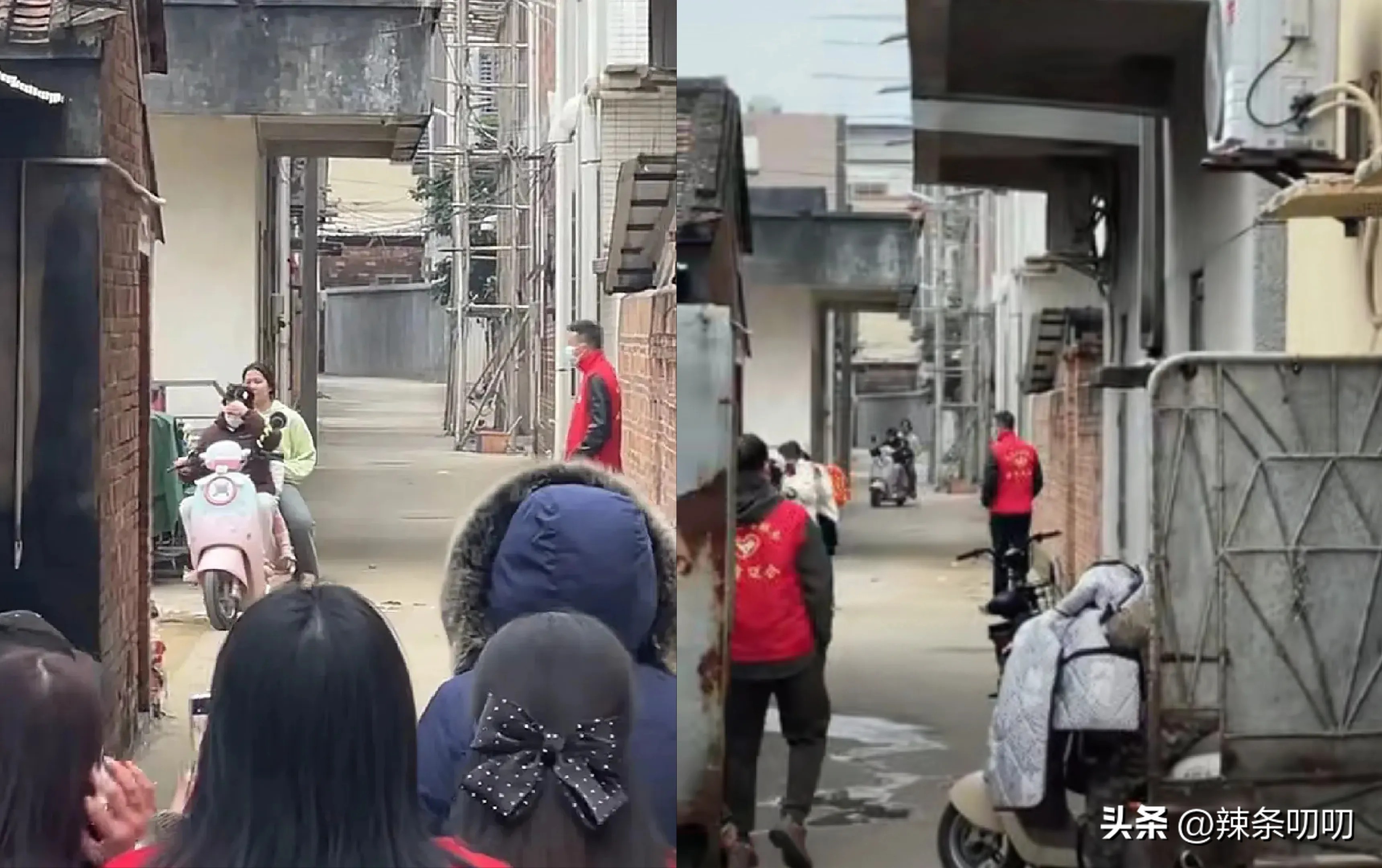 全红婵回家过年，给家人发红包，现场设置围栏反无人机设备护卫她